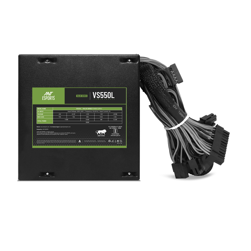 Ant Esports VS550L PSU Ant Esports VS550L PSU