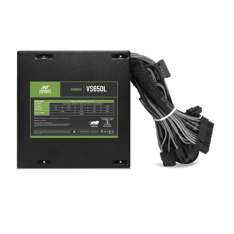 Ant Esports VS650L PSU Ant Esports VS650L PSU