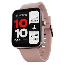 boAt Wave Stride Voice SmartWatch Cherry Blossom boAt Wave Stride Voice SmartWatch Cherry Blossom